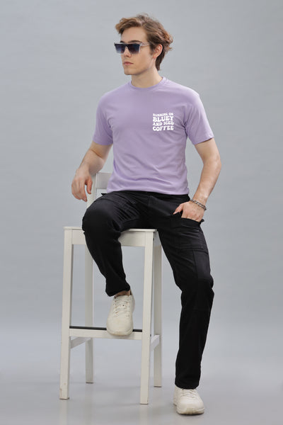 Running on Bluey and Iced Coffee Men's T-Shirt | Comfortable & Stylish