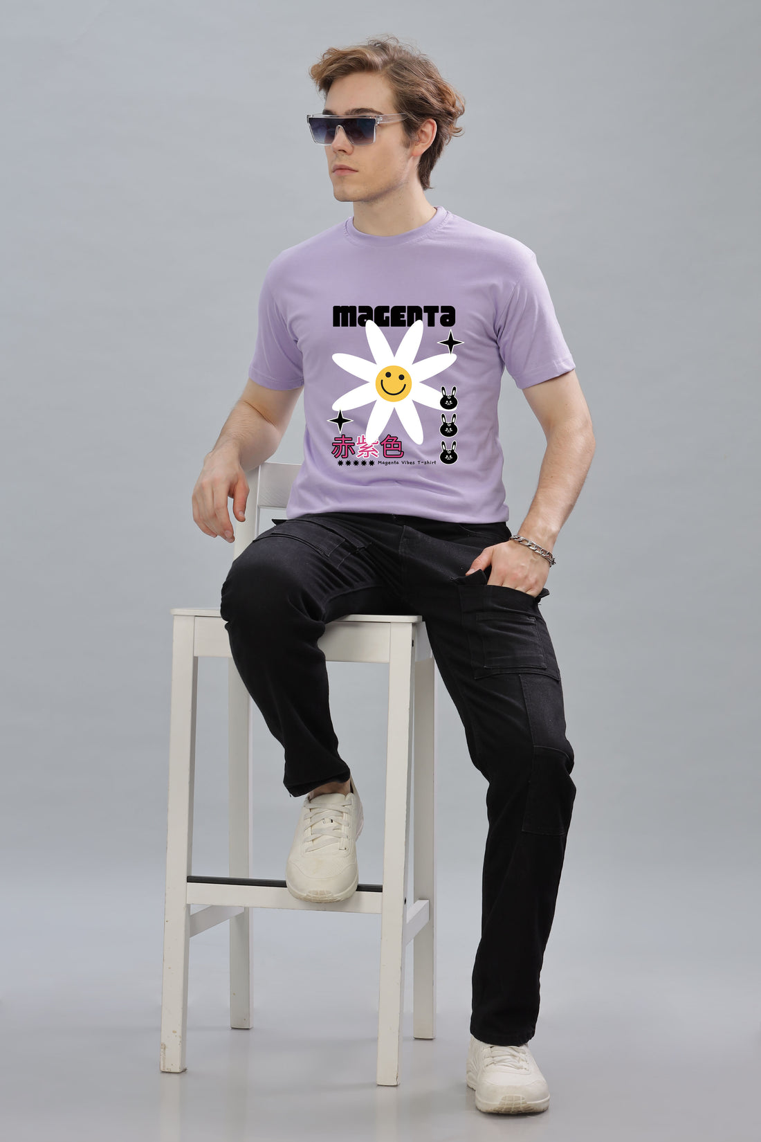Men’s Printed Oversized Baggy Fit Rich Soft Cotton Fabric T-shirt