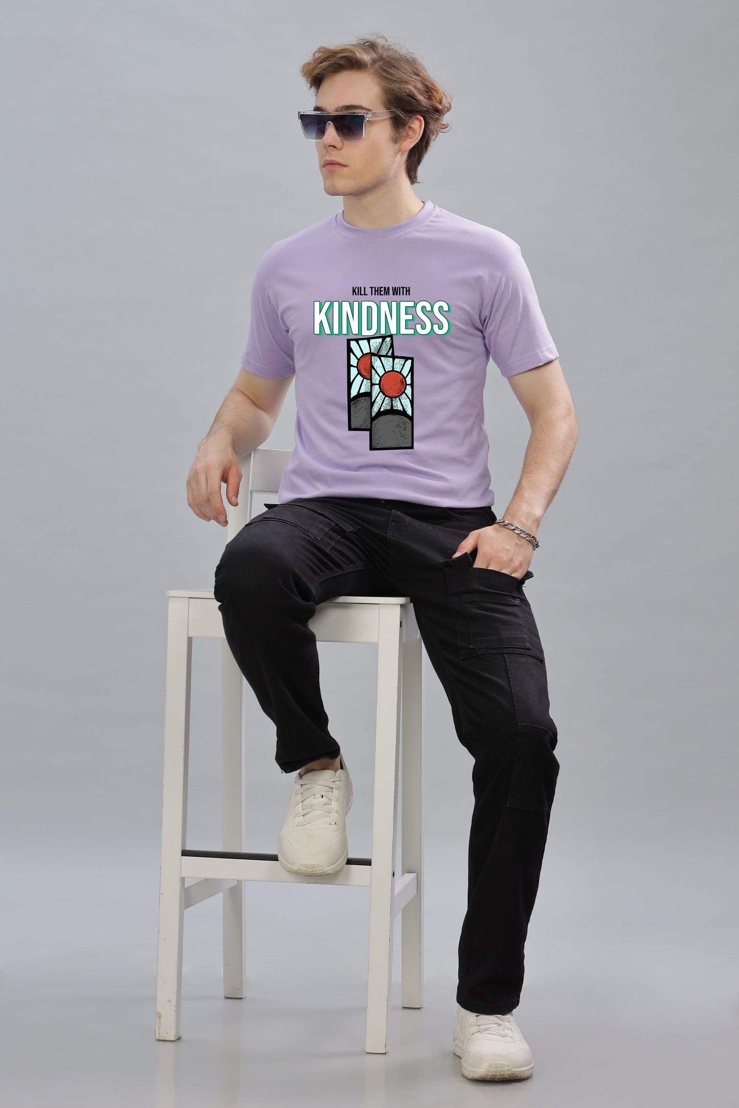 Men’s Printed Oversized Baggy Fit Rich Soft Cotton Fabric T-shirt
