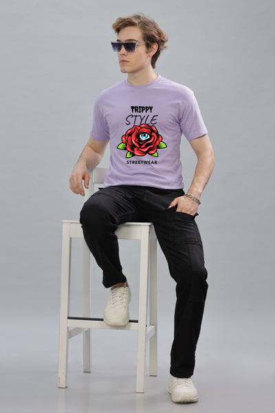 Men’s Printed Oversized Baggy Fit Rich Soft Cotton Fabric T-shirt
