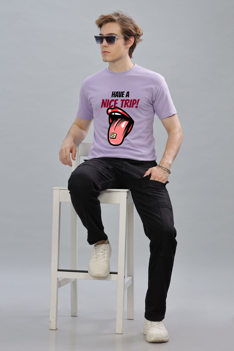 Men’s Printed Oversized Baggy Fit Rich Soft Cotton Fabric T-shirt