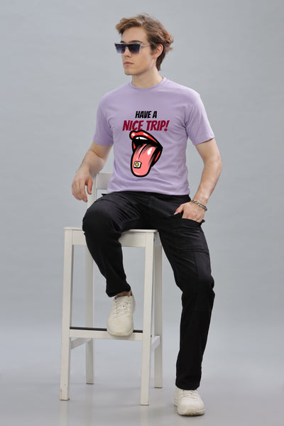 Men’s Printed Oversized Baggy Fit Rich Soft Cotton Fabric T-shirt