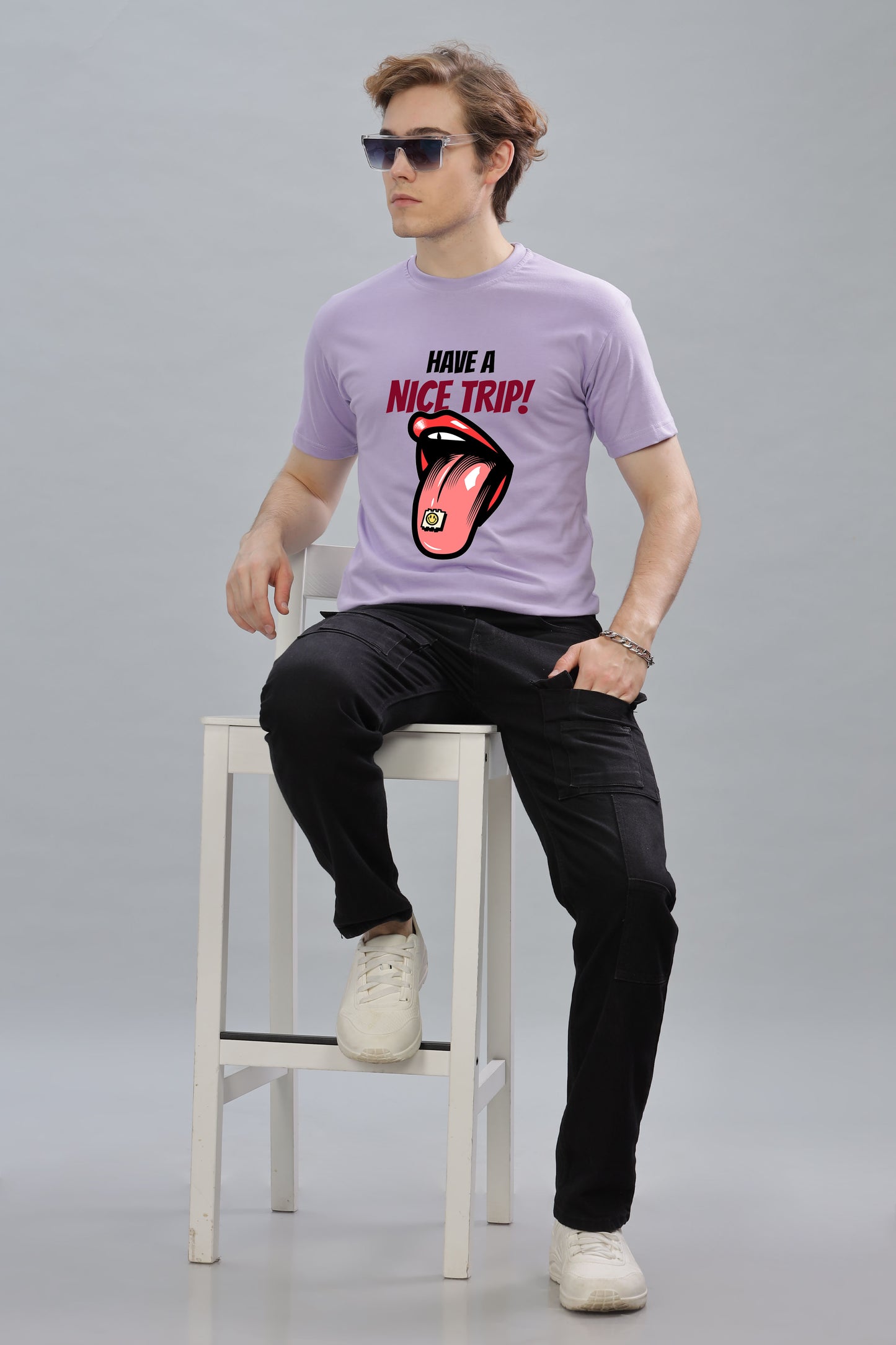 Men’s Printed Oversized Baggy Fit Rich Soft Cotton Fabric T-shirt