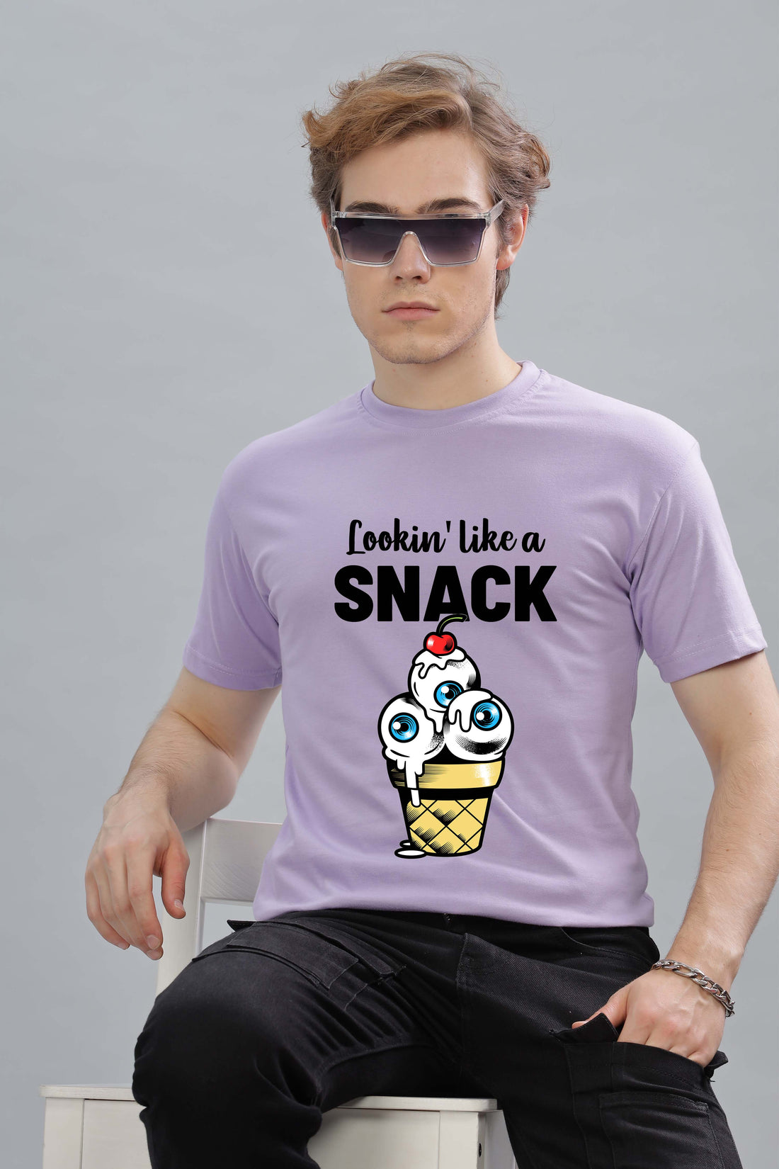 Men’s Printed Oversized Baggy Fit Rich Soft Cotton Fabric T-shirt