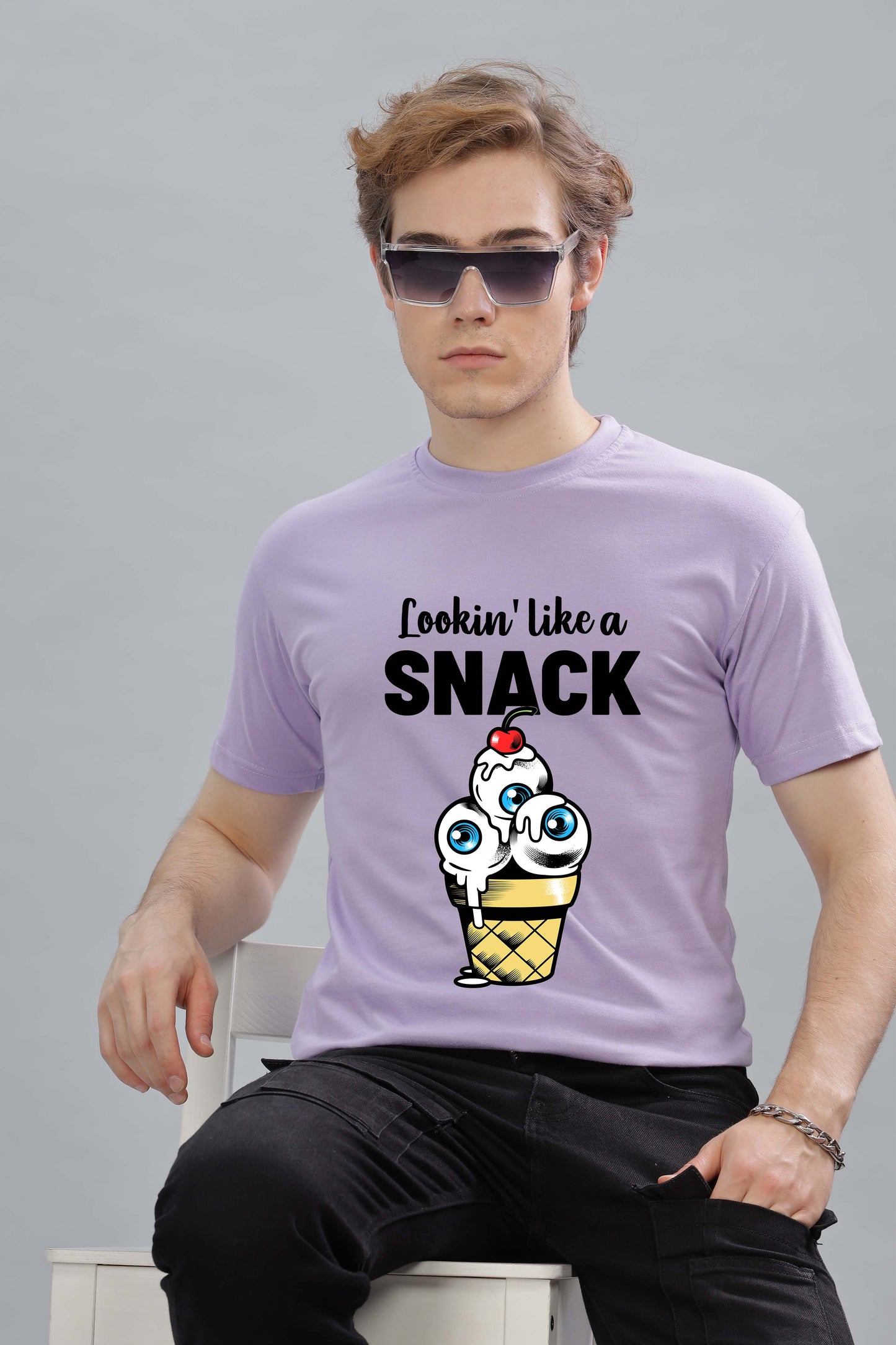 Men’s Printed Oversized Baggy Fit Rich Soft Cotton Fabric T-shirt