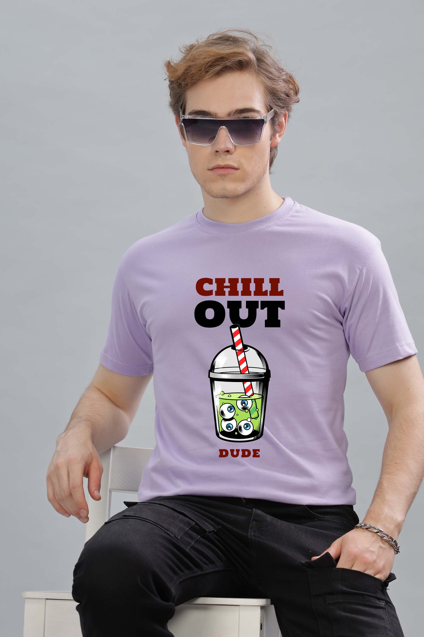 Men’s Printed Oversized Baggy Fit Rich Soft Cotton Fabric T-shirt