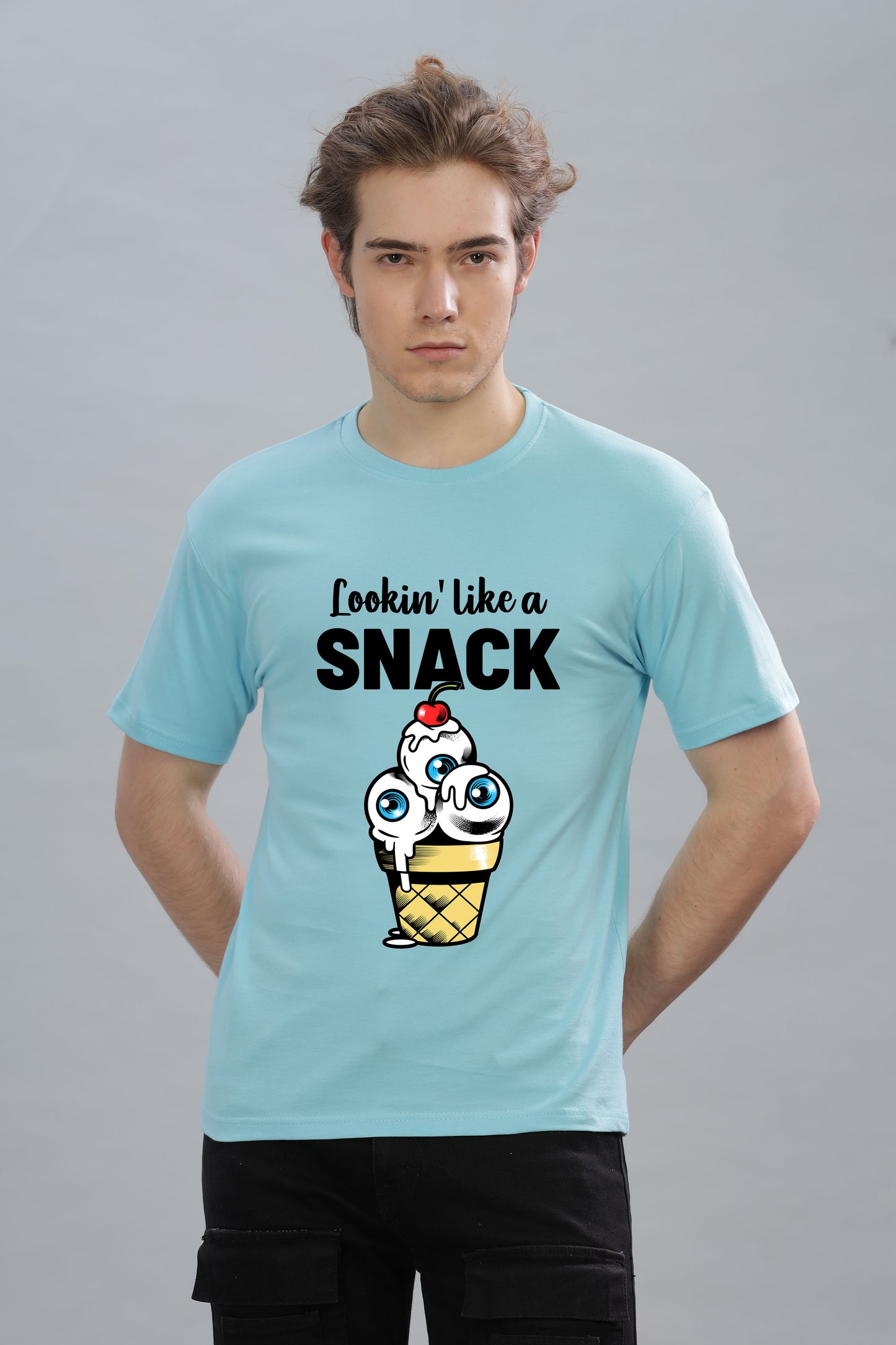 Men’s Printed Oversized Baggy Fit Rich Soft Cotton Fabric T-shirt