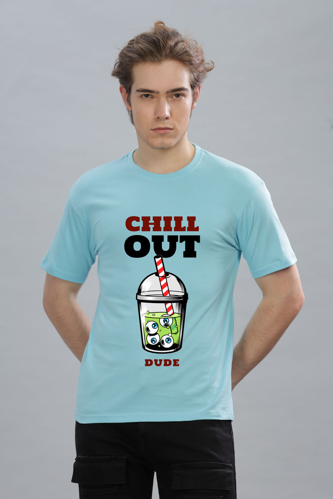 Men’s Printed Oversized Baggy Fit Rich Soft Cotton Fabric T-shirt