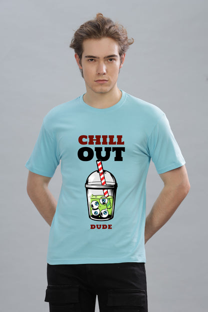 Men’s Printed Oversized Baggy Fit Rich Soft Cotton Fabric T-shirt