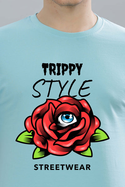 Men’s Printed Oversized Baggy Fit Rich Soft Cotton Fabric T-shirt