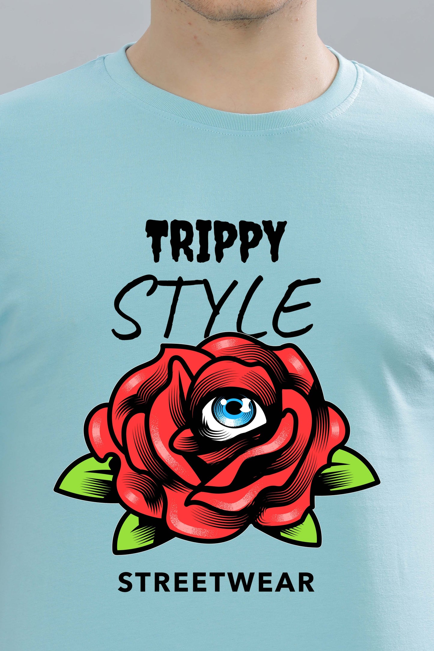 Men’s Printed Oversized Baggy Fit Rich Soft Cotton Fabric T-shirt