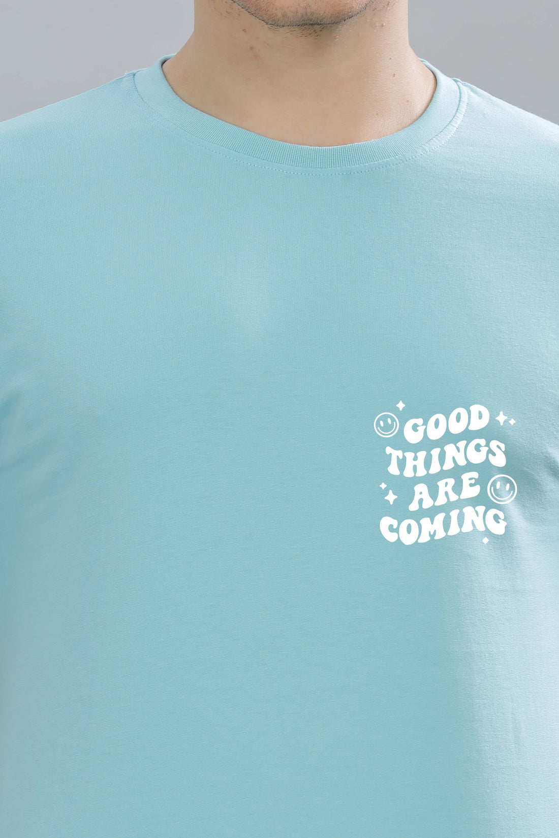 Good Things Are Coming Men’s Premium Cotton Oversized Baggy Fit T-Shirt