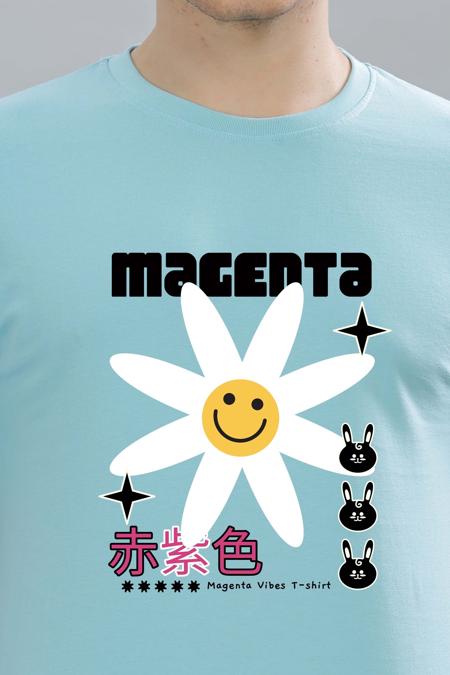 Men’s Printed Oversized Baggy Fit Rich Soft Cotton Fabric T-shirt