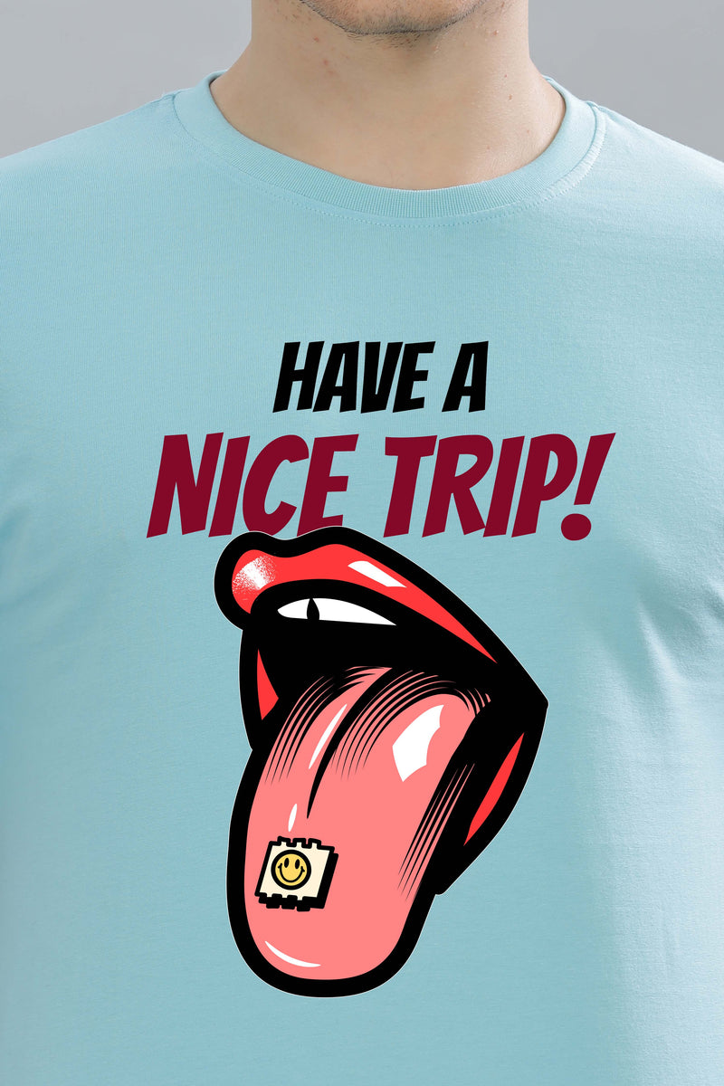 Men’s Printed Oversized Baggy Fit Rich Soft Cotton Fabric T-shirt