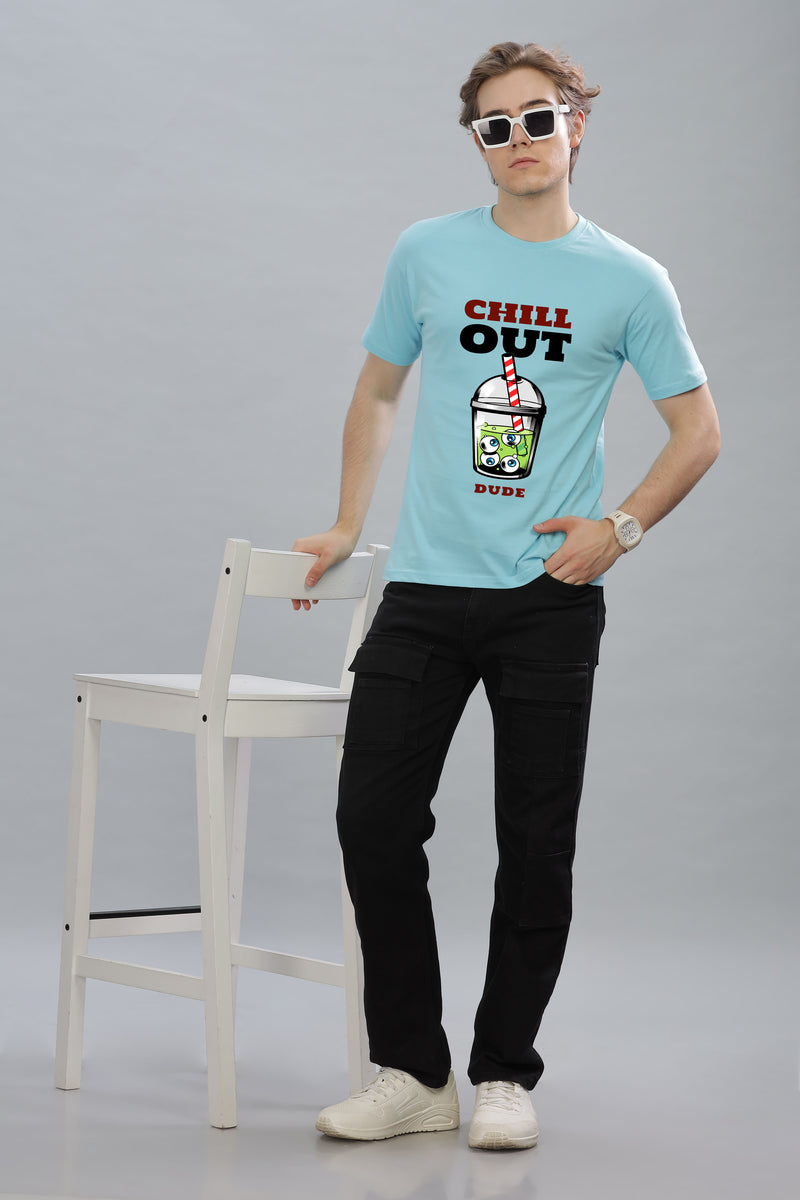 Men’s Printed Oversized Baggy Fit Rich Soft Cotton Fabric T-shirt