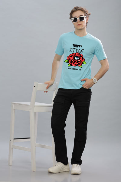 Men’s Printed Oversized Baggy Fit Rich Soft Cotton Fabric T-shirt