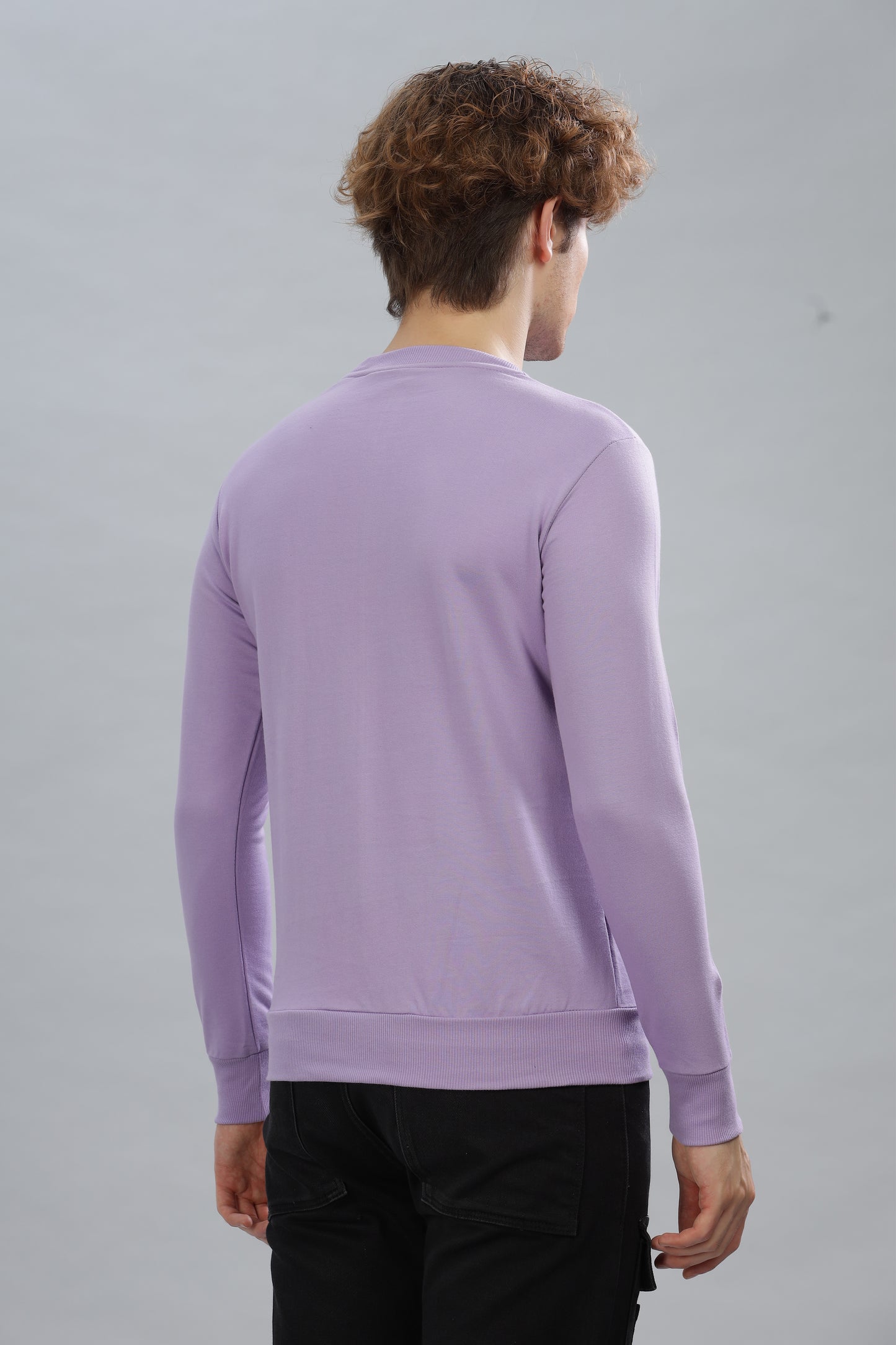 Men’s Solid Stylish Look Full Sleeve Premium Comfort Sweatshirt