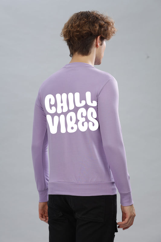 Chill Vibes Men’s Super Soft Cotton Full Sleeve Sweatshirt