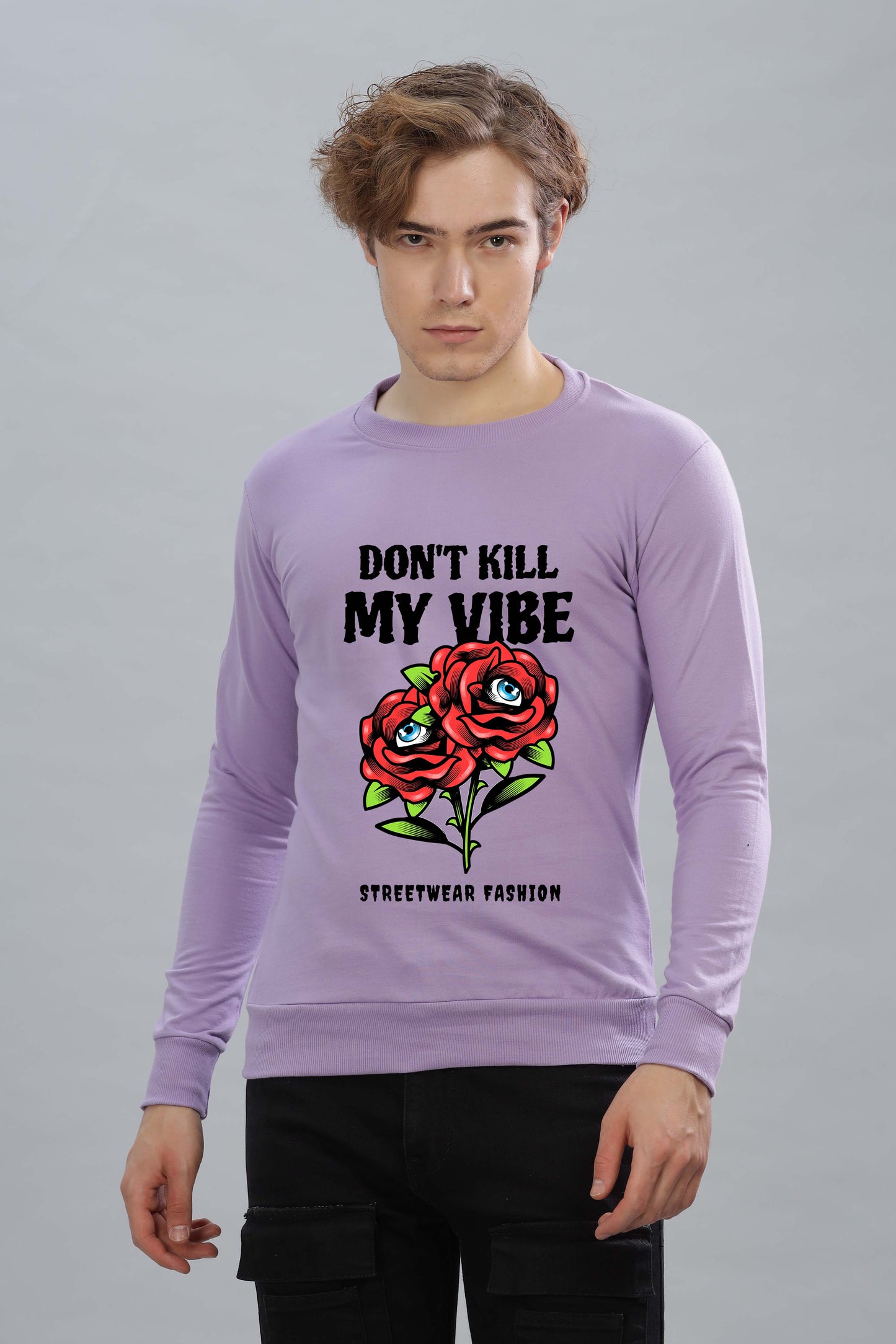 Men’s Full Sleeve Premium Pure Cotton Printed Sweatshirt