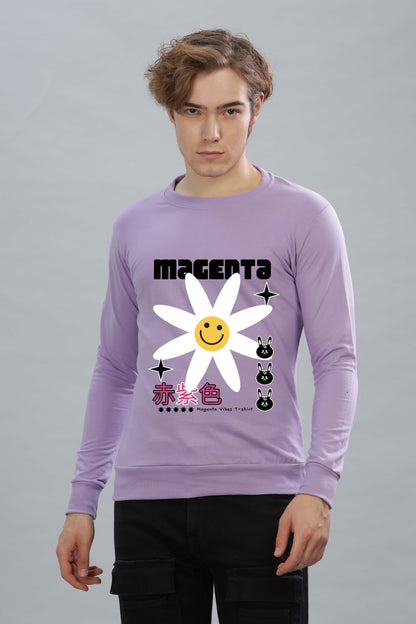 Men’s Full Sleeve Premium Pure Cotton Printed Sweatshirt