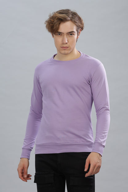 Men’s Solid Stylish Look Full Sleeve Premium Comfort Sweatshirt