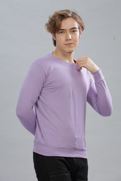 Men’s Solid Stylish Look Full Sleeve Premium Comfort Sweatshirt