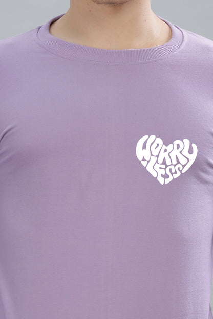 Worry Less Men’s Sweatshirt Full Sleeve Premium Comfort Fit