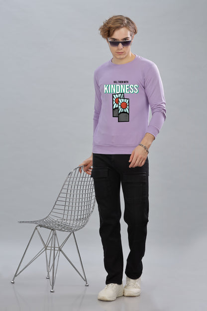 Men’s Full Sleeve Premium Pure Cotton Printed Sweatshirt