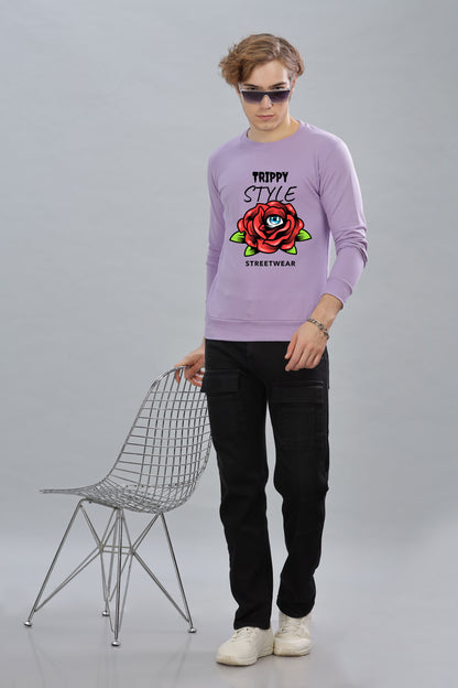 Men’s Full Sleeve Premium Pure Cotton Printed Sweatshirt