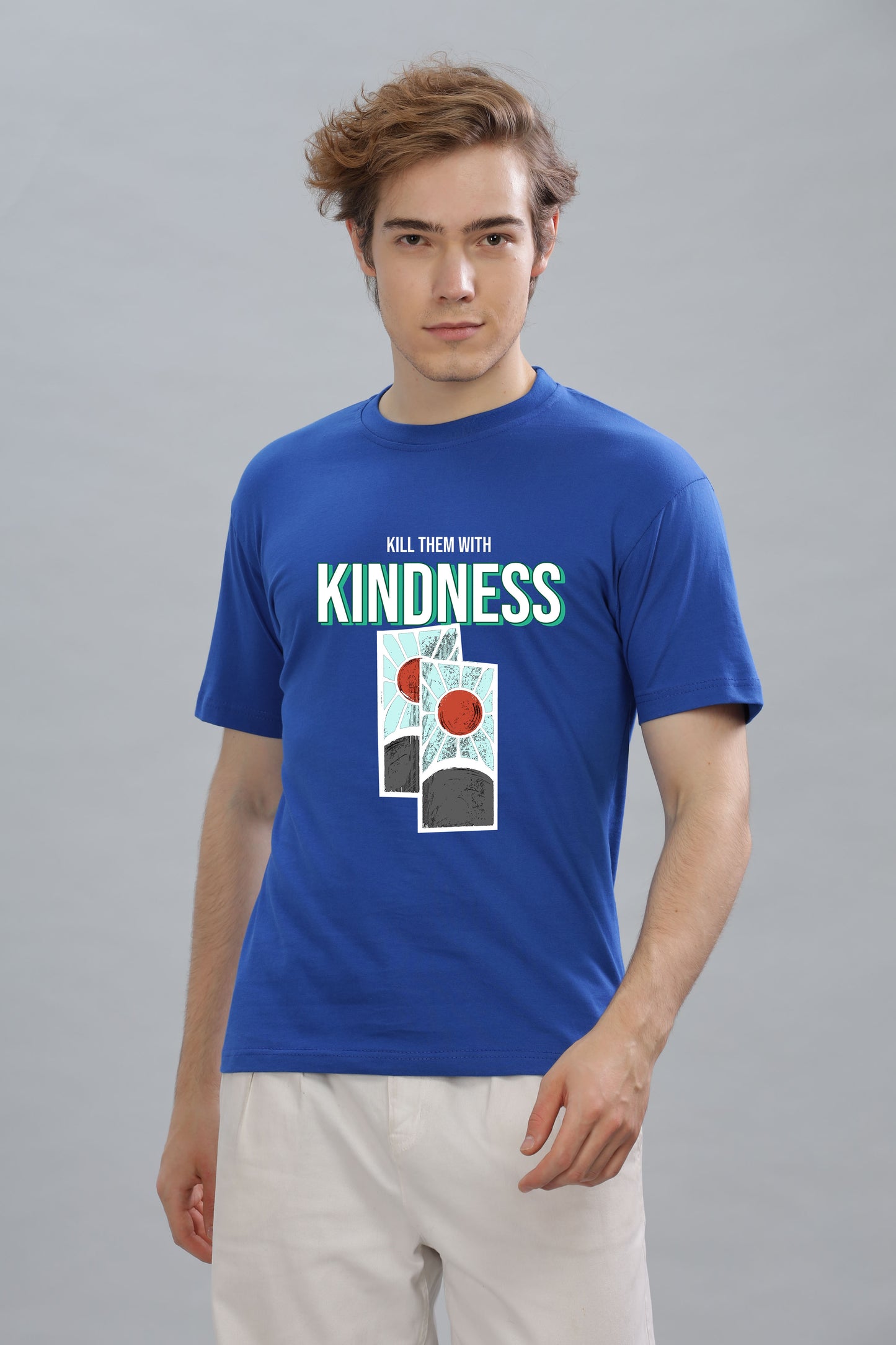 Men’s Printed Oversized Baggy Fit Rich Soft Cotton Fabric T-shirt