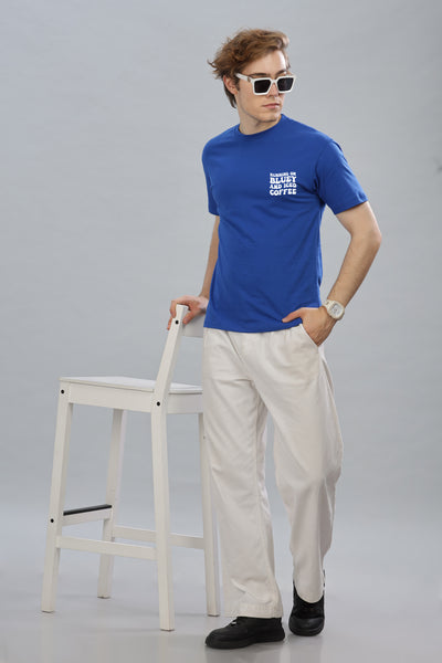 Running on Bluey and Iced Coffee Men's T-Shirt | Comfortable & Stylish