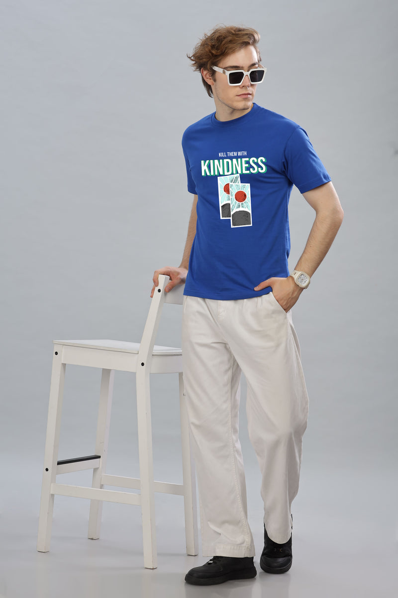 Men’s Printed Oversized Baggy Fit Rich Soft Cotton Fabric T-shirt