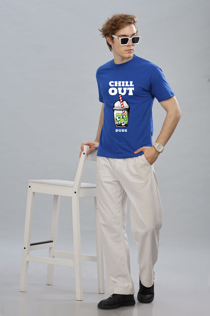 Men’s Printed Oversized Baggy Fit Rich Soft Cotton Fabric T-shirt