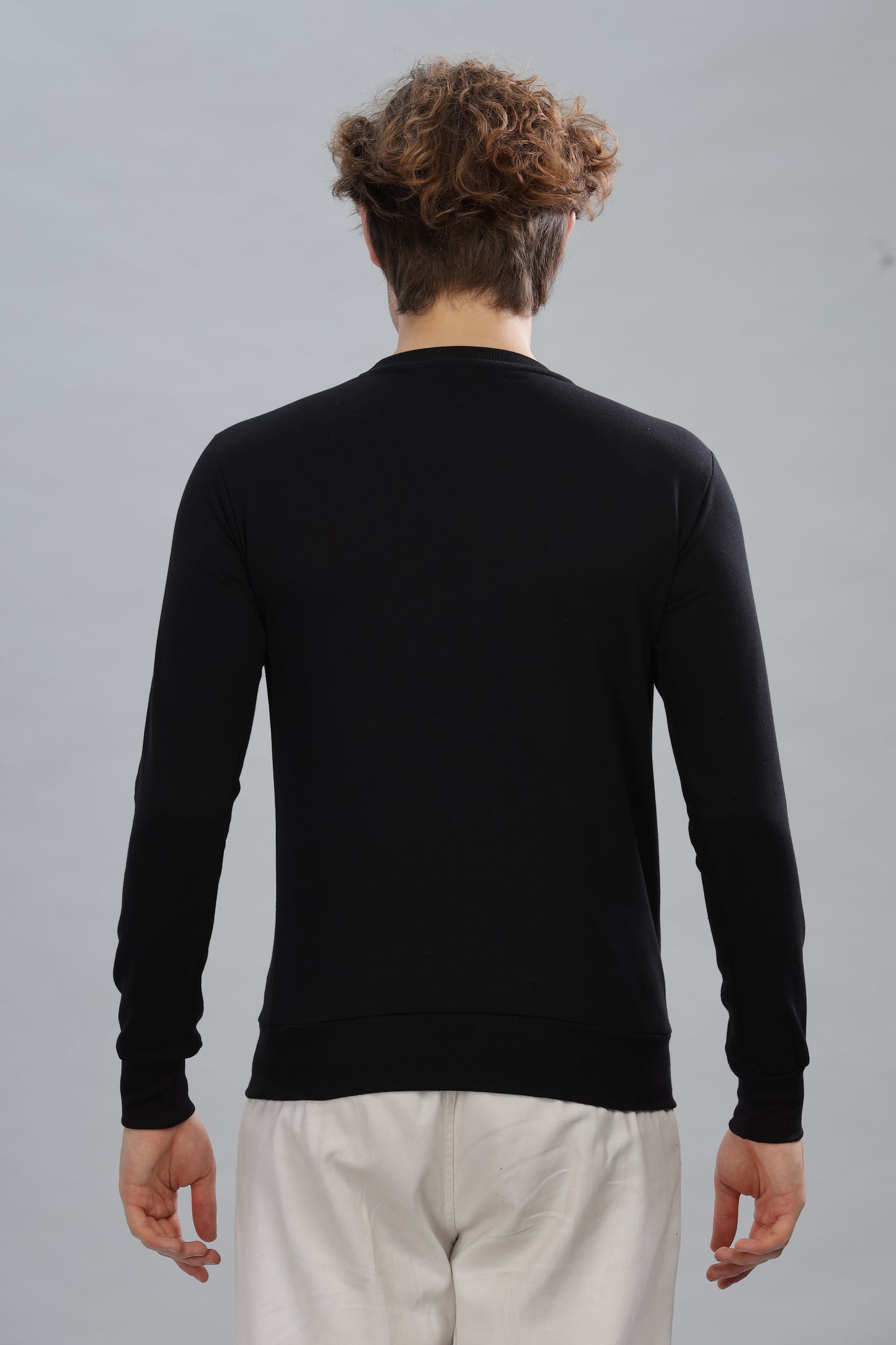 Men’s Solid Stylish Look Full Sleeve Premium Comfort Sweatshirt