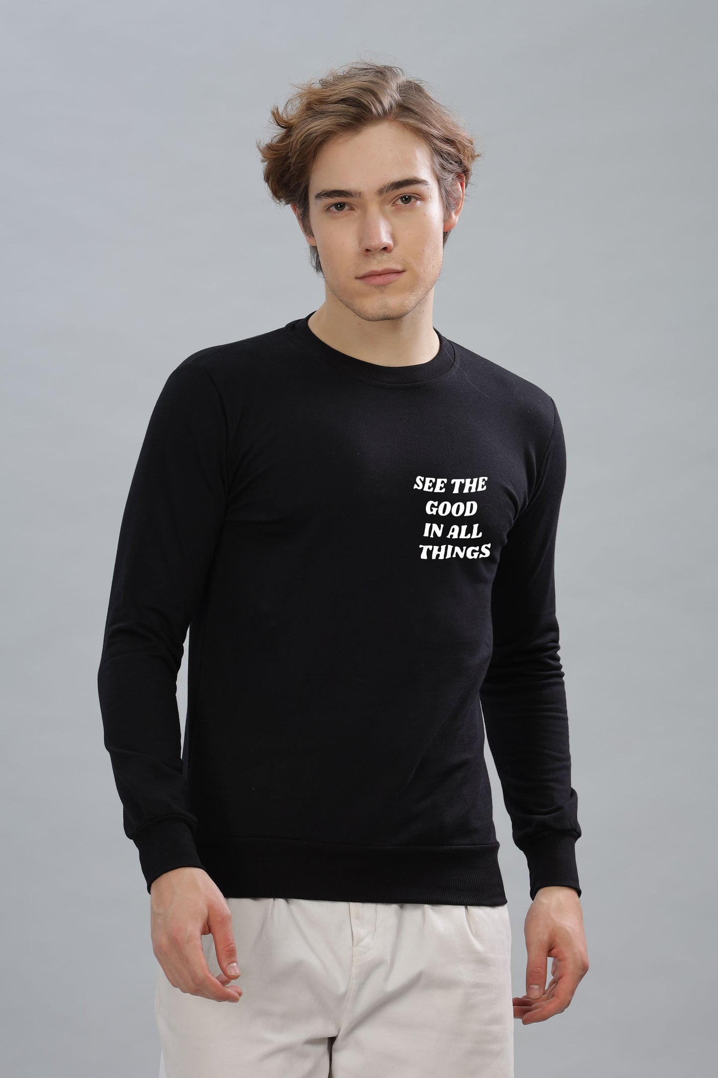 See the Good in All Things Men’s Sweatshirt