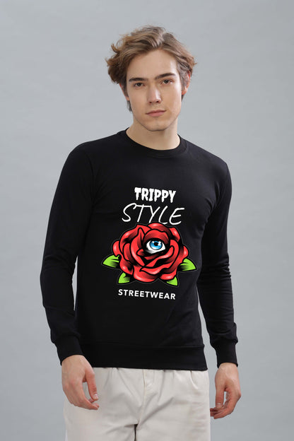 Men’s Full Sleeve Premium Pure Cotton Printed Sweatshirt