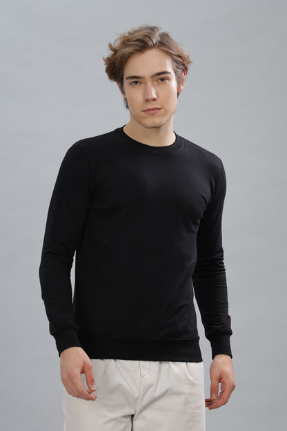 Men’s Solid Stylish Look Full Sleeve Premium Comfort Sweatshirt