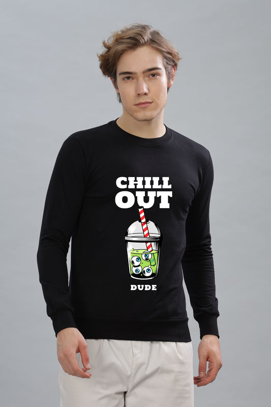 Men’s Full Sleeve Premium Pure Cotton Printed Sweatshirt