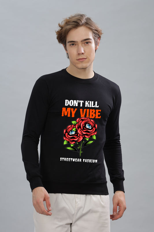 Men’s Full Sleeve Premium Pure Cotton Printed Sweatshirt
