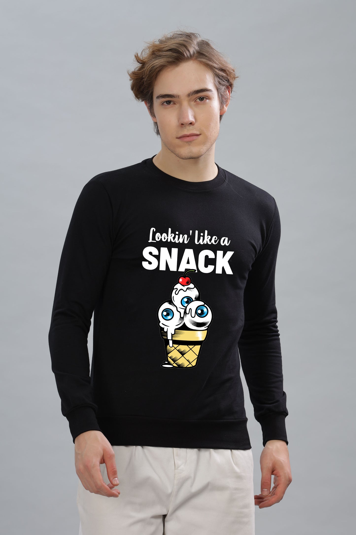 Men’s Full Sleeve Premium Pure Cotton Printed Sweatshirt
