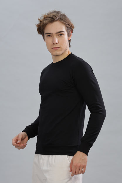 Men’s Solid Stylish Look Full Sleeve Premium Comfort Sweatshirt