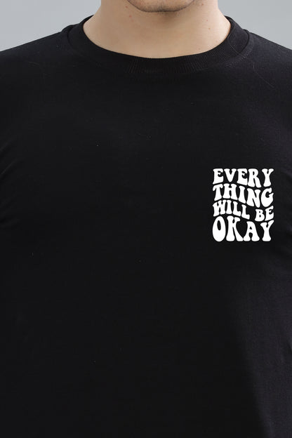 Everything Will Be Okay Men’s Comfort Fit Full Sleeve Sweatshirt