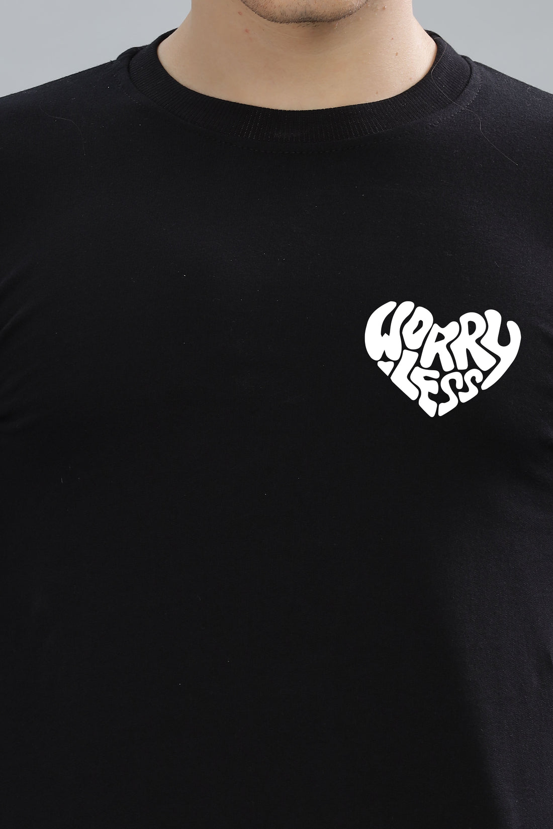 Worry Less Men’s Sweatshirt Full Sleeve Premium Comfort Fit
