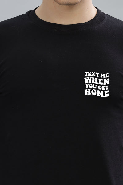 Text Me When You Get Home Men’s Sweatshirt - Stylish & Cozy