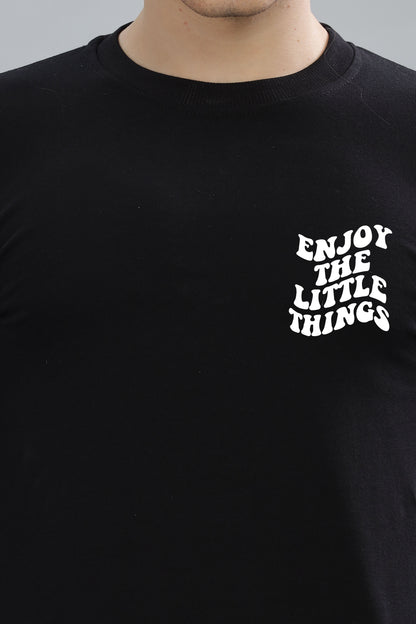 Enjoy the Little Things Men’s Soft Cotton Full Sleeve Sweatshirt