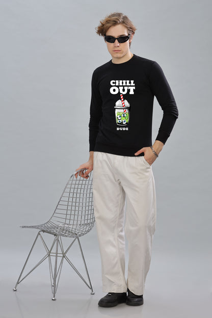 Men’s Full Sleeve Premium Pure Cotton Printed Sweatshirt