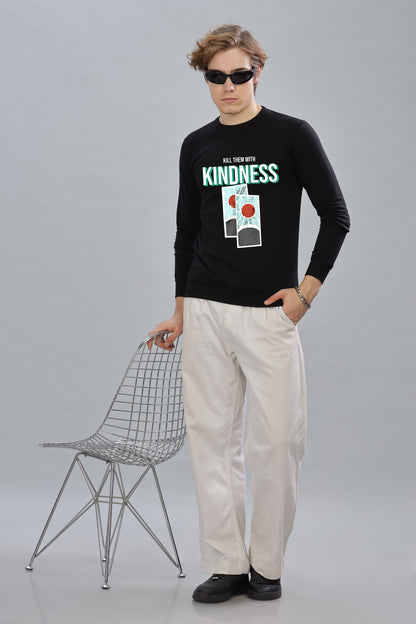 Men’s Full Sleeve Premium Pure Cotton Printed Sweatshirt