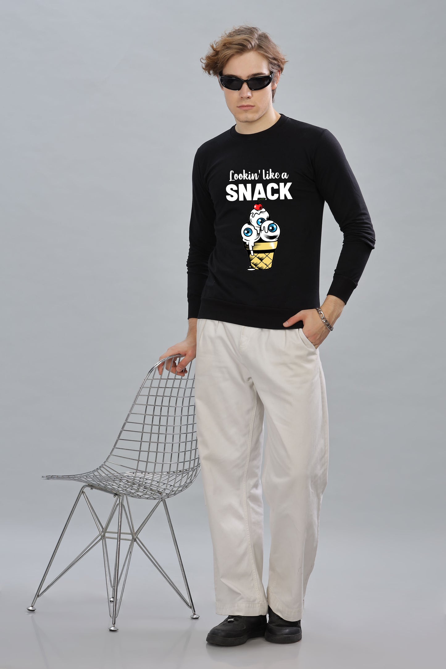 Men’s Full Sleeve Premium Pure Cotton Printed Sweatshirt