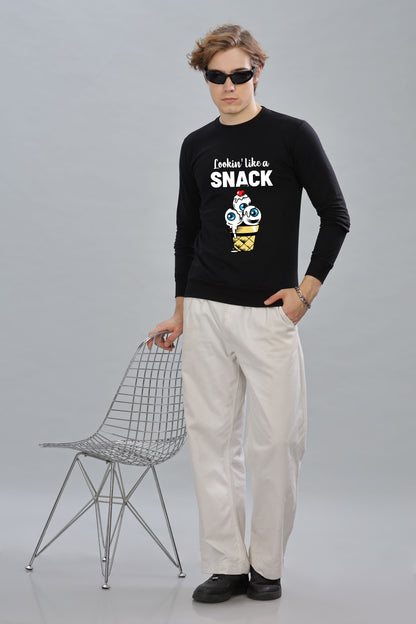 Men’s Full Sleeve Premium Pure Cotton Printed Sweatshirt