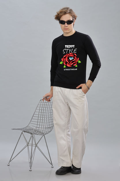 Men’s Full Sleeve Premium Pure Cotton Printed Sweatshirt
